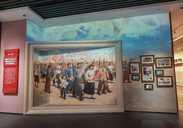 团一大纪念馆展览 团一大纪念馆