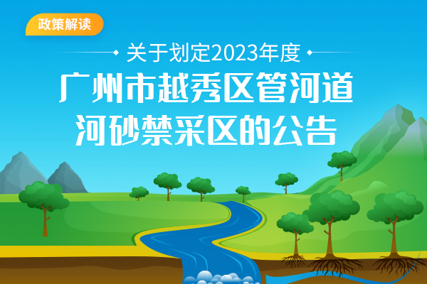 【一图读懂】《关于划定2023年度广州市新葡京博彩官网
区管河道河砂禁采区的公告》的政策解读 【一图读懂】《关于划定2023年度广州市新葡京博彩官网
区管河道河砂禁采区的公告》的政策解读